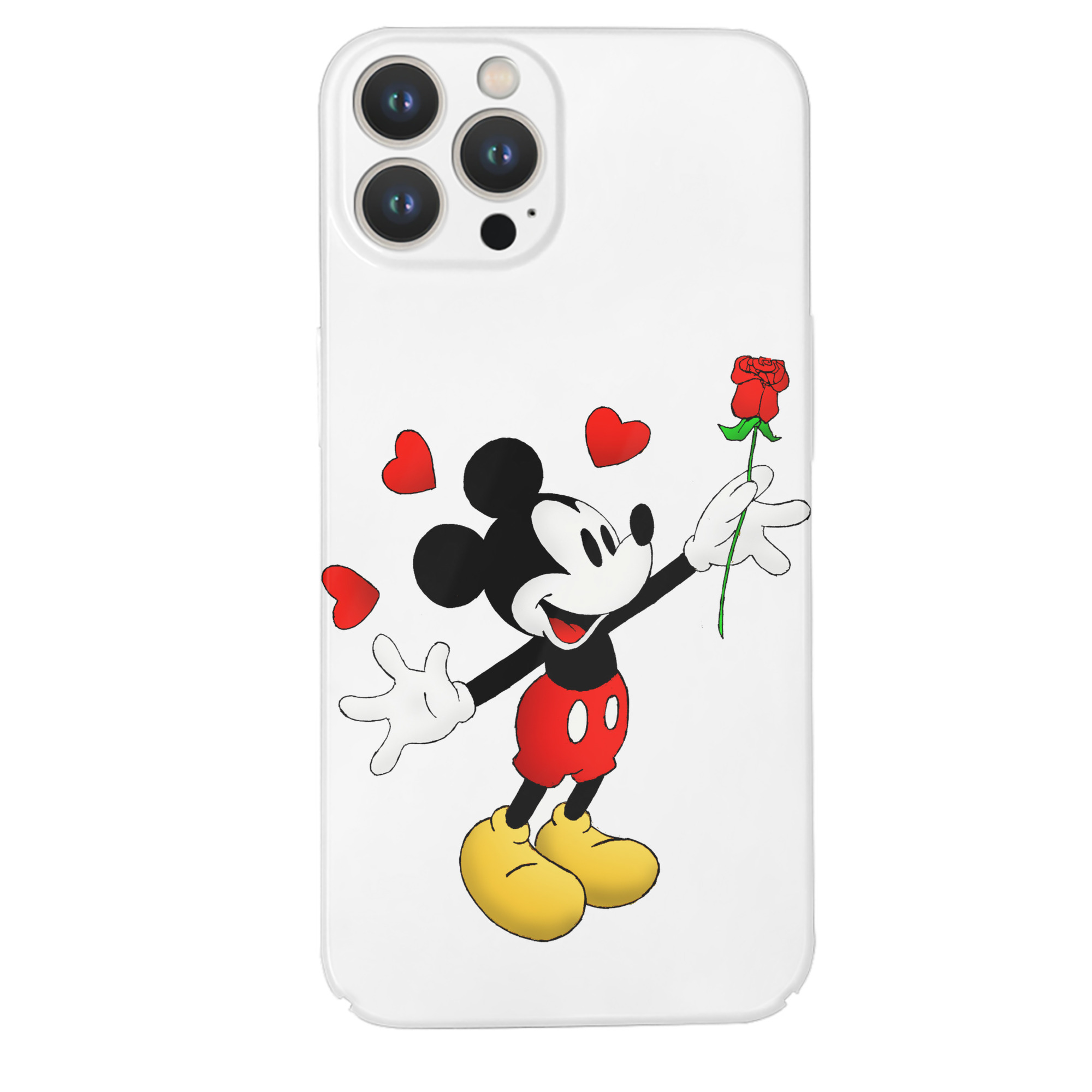 （画像用） ミッキーマウス Mickey Mouse 【iPhone 14シリーズ対応】ハードケース